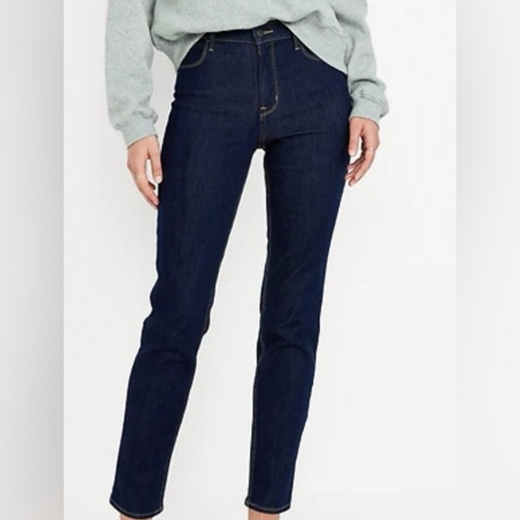 UNIQLO | Warm Dark Wash Jeans - Picture 1 of 5